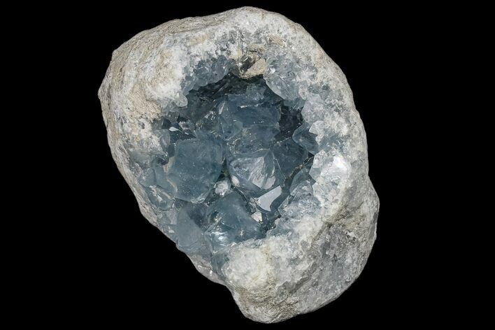 Sky Blue Celestine (Celestite) Crystal Cluster - Madagascar #173143